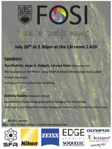 FOSI seminar July 26th