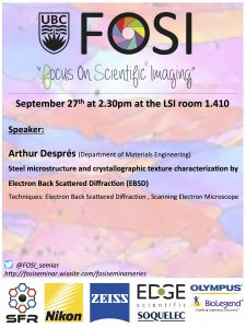 FOSI seminar September 27th